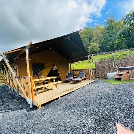 Mountain View Safari Tent With Hot Tub In The Heart Of Snowdonia Dolgellau Esterno foto