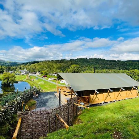 Mountain View Safari Tent With Hot Tub In The Heart Of Snowdonia Dolgellau Esterno foto