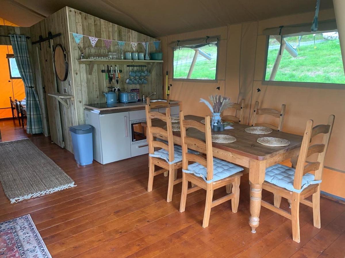 Mountain View Safari Tent With Hot Tub In The Heart Of Snowdonia Dolgellau Esterno foto