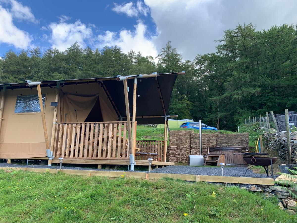 Mountain View Safari Tent With Hot Tub In The Heart Of Snowdonia Dolgellau Esterno foto