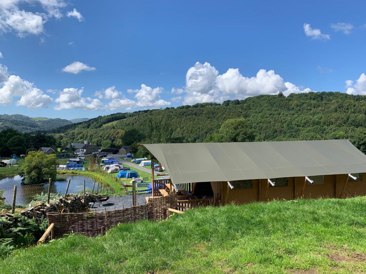 Mountain View Safari Tent With Hot Tub In The Heart Of Snowdonia Dolgellau Esterno foto